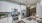 a kitchen with white cabinets